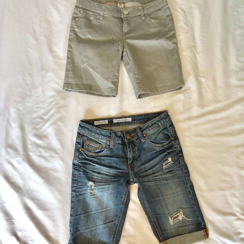 Vigoss Studio/Celebrity Pink Jeans Bermuda Shorts